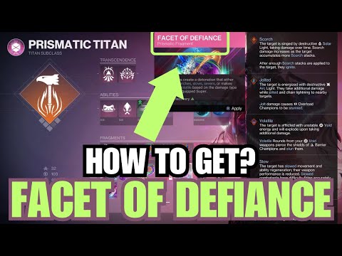 How to Unlock Facet of Defiance Prismatic Fragment – Facet of Defiance Destiny 2 Location Guide