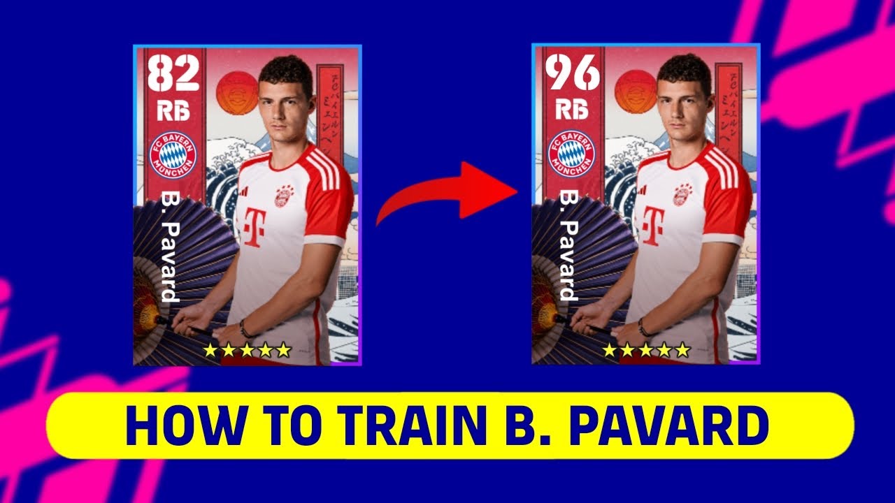 How To Train B. Pavard In EFootball 2023 - YouTube