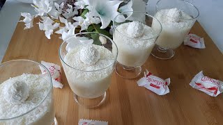 How to make Raffaello Dessert | دسر رافایلو