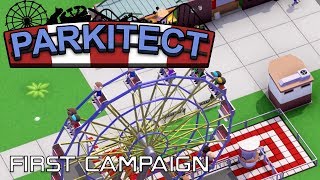 Parkitect EP1 - Lets Play Starting The First Campaign!