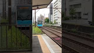 阪堺電車1101形浜寺駅前行き発車シーン