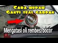 TRIK MUDAH LEPAS DAN PASANG SEAL GARDAN/PINION MOBIL TOYOTA KIJANG OLI GARDAN BOCOR#Bayu putra motor