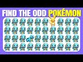 Find The Odd One Out - Pokémon Edition | Easy, Medium, Hard - 30 Level| Quizzer Joco