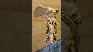 Amazing Nike of Samothrace 🪽#nikeofsamothrace #louvre #louvremuseum #museumoflouvre