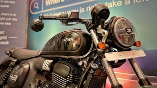 Jawa 42 FJ 2024 Pure Black Colour Detailed Review: Exhaust Sound \u0026 Price ?