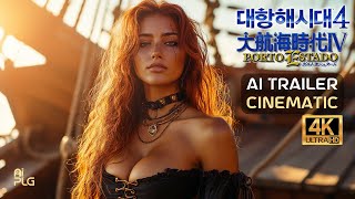 대항해시대4 (Uncharted Waters IV)  | AI Movie Trailer | Cinematic 🎥