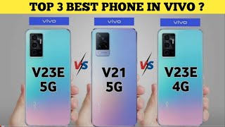 Vivo V23e 5g VS Vivo V23e VS Vivo V21 | Vivo v23e 5g vs v23e vs v21 |Let's Compare |
