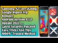 Samsung A2 Core (SM-A260G) FRP Bypass Android 8.1.0 2022 || Verified  New Trick Without PC