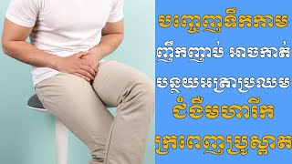 បញ្ចេញ​ទឹកកាមញឹកញាប់ អាចកាត់បន្ថយអត្រាប្រឈមជំងឺមហារីកក្រពេញប្រូស្តាតបាន || Sexual Health Knowledge