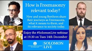 Solomon Live - How is Freemasonry relevant today?