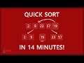 Quick Sort -  Easy Implementation (Java)