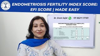 Endometriosis fertility index score:EFI score | Made Easy|DNB OBGYN coaching All India chapter| join