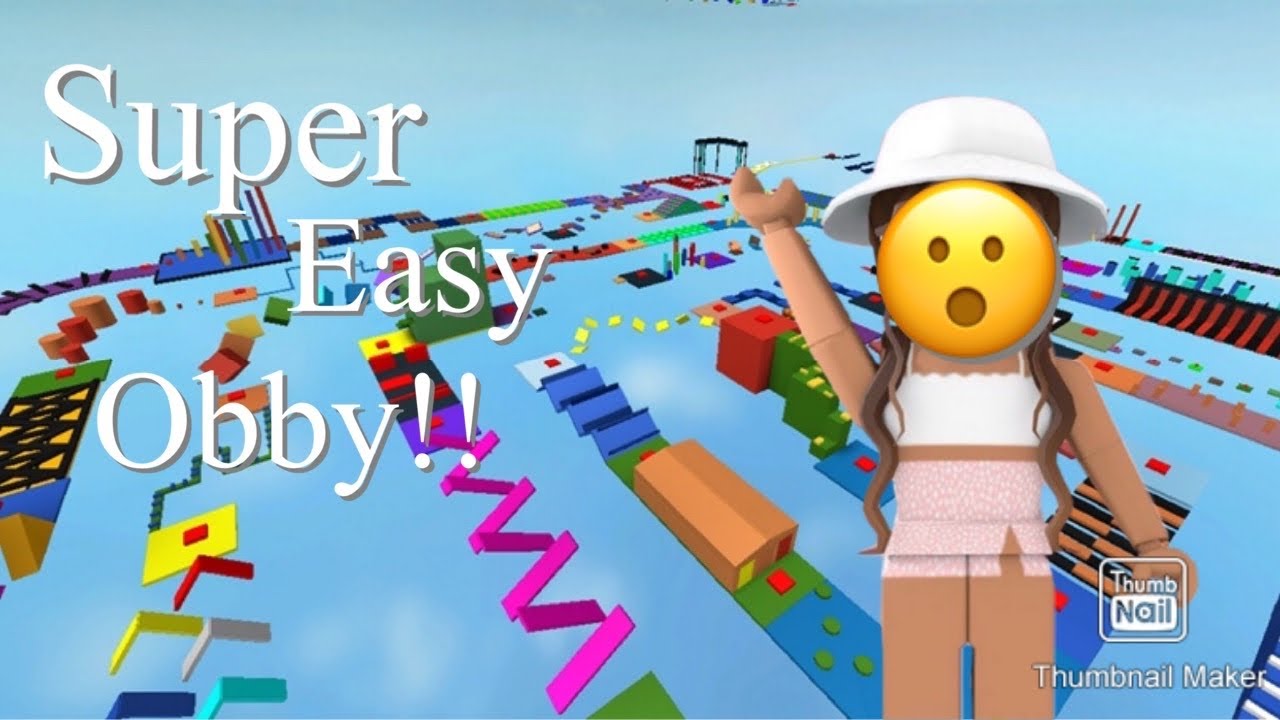 Super Easy Obby!?!?// ROBLOX - YouTube