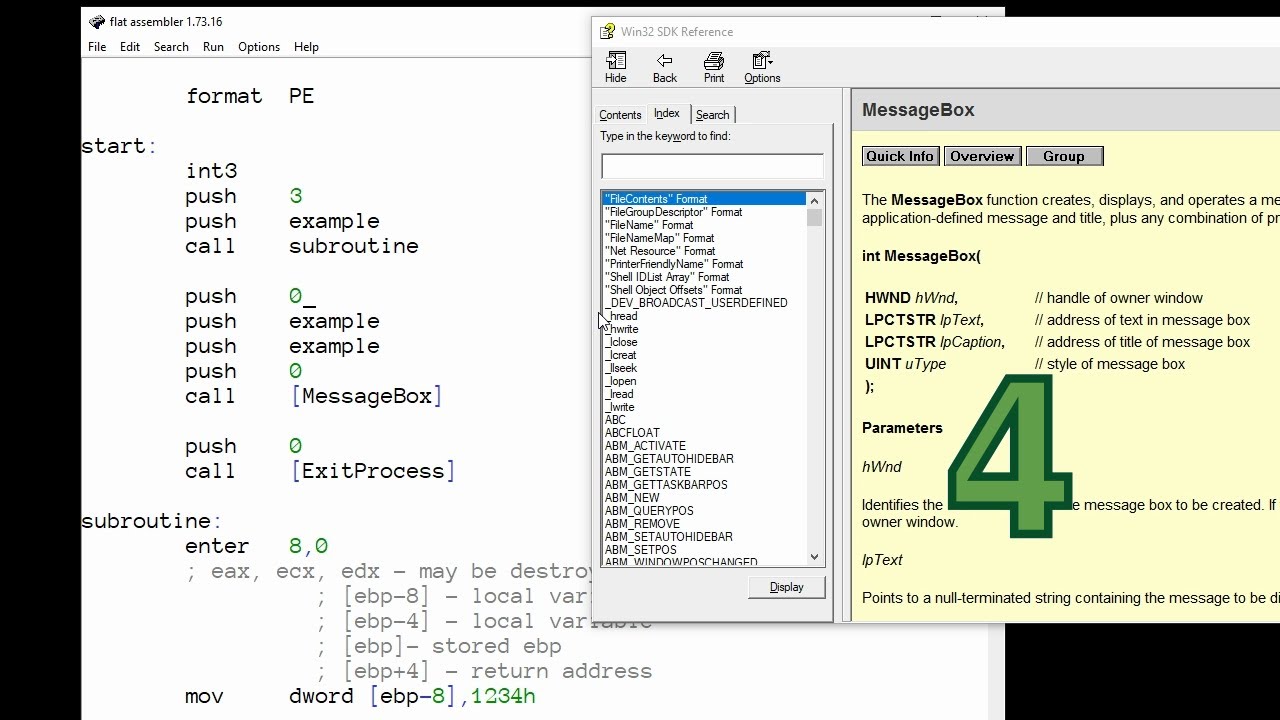 Introduction To X86 Assembly, Part 4: Calling Conventions - YouTube