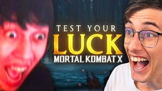 Playing TEST YOUR LUCK in 2023... with @Wazminator! (Mortal Kombat X)