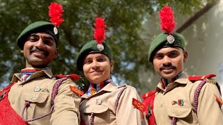 तेज चाल में दाहिने सैल्यूट || Tej chaal mein dahine salute || NCC DRILL || BEST DRILL 😍😍