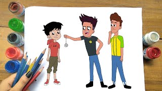 How To Draw Chikoo Aur Bunty So Easily With Dendendoxy