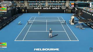 Bautista Agut VS Tommy Paul | Australian Open 2023 | Tennis Elbow 4 | CPU vs CPU Simulation
