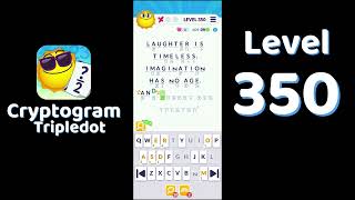 Cryptogram Tripledot Level 350 Answer | SolutionGuruji