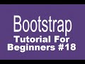 Bootstrap Tutorial For Beginners 18 - Bootstrap Modal (dialog box or popup window)