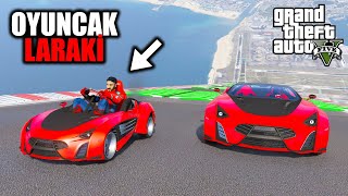 OYUNCAK ARABA LARAKİ VS GERÇEK LARAKİ 4 FARKLI UÇMA PARKURUNDA - GTA 5