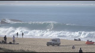 January 15 2025 - Just a small day at Nazaré. Raw footage.