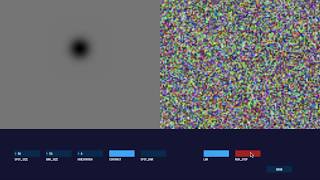 Receptive Field Mapping Simulation - Simple Cortical V1 Neuron and LGN Cell