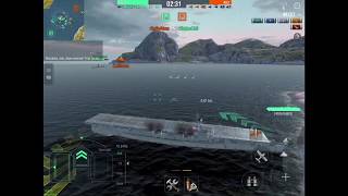 WoWS Blitz | USS Independence Gameplay