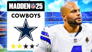 I SAVED the Dallas Cowboys in Madden 25 Franchise!