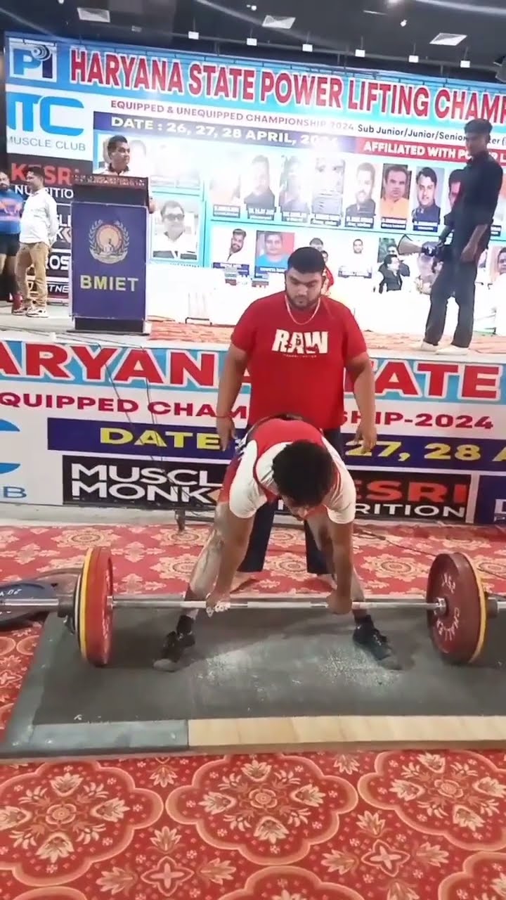 200 Kg Deadlift B.w 61 Kg#powerlifting ##jaishreeram #motivation# ...