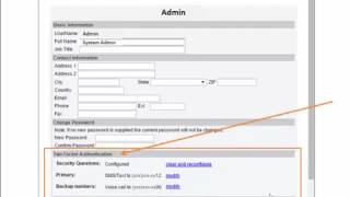 Payentry Two Factor Authentication System Administrator