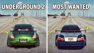 NFS Heat: MOST WANTED BMW M3 E46 GTR LE VS UNDERGROUND 2 NISSAN 350Z (WHICH IS FASTEST?)