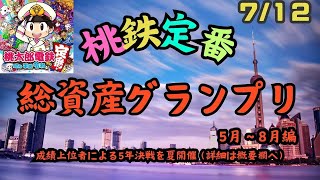 桃鉄総資産GP【21：30～フリータイム　21：40～桃太郎電鉄定番（3年決戦）】《予約は当日21：00～チャットにて：抽選は21：40》（7/12）