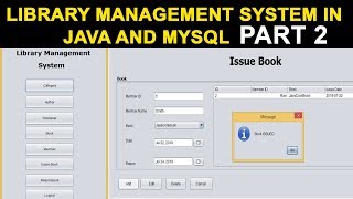 Library Management System Project in Java Part 2