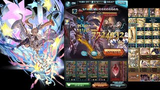 [Granblue Fantasy] Lucilius Hard Solo Light Magna w/ Io 26-1% 1 Qilin No F5 / [グラブル] ルシHLソロ 光マグナ イオ