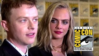 Dane DeHaan \u0026 Cara Delevingne Exclusive VALERIAN Interview (Comic Con 2016) #SDCC2016