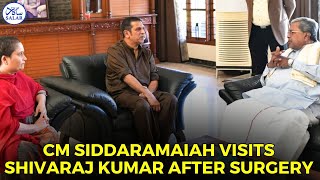 CM Siddaramaiah Visits Actor Shivaraj Kumar in Bengaluru to Check on His Health After Surgery