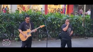 Orang Sabah suara bagus...ft Bob Sentuhan Buskers Sogo Kuala Lumpur