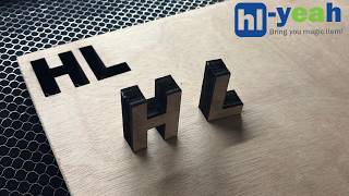 HL-1060L 130W Wood Laser Engraving Machine For 15mm MDF/Plywood Cutting