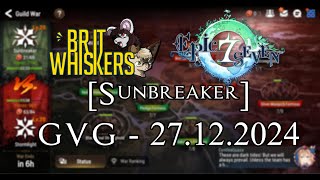 [Sunbreaker] [Epic Seven] Guild Wars 27/12/24