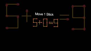 Math puzzle | Matchstick #math #puzzle #matchstick #shorts