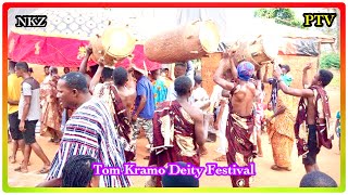 Africa Culture: Giant Talking Drums (Fontomfrom) @ Tom-Kramo Yam Festival, Nkoranza North