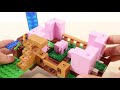 レゴ マインクラフト ブタのおうち 21170 ／ lego minecraf the pig house speed build u0026 review