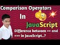 comparison operators in javascript 2019 | javascript tutorial for beginners 2019 in english