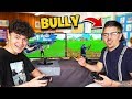 16 Year Old Little Brother DESTROYS School Bully in Fortnite 1v1