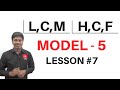 LCM and HCF || Model-5(Least 4/5 Digit Number) || Lesson-7