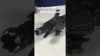 Transformers DNA Design upgrade kit Shockwave showcase #shorts