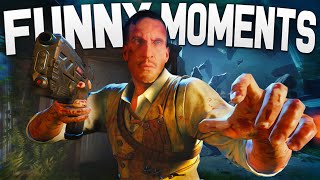 Black Ops 3 Zombies Funny Moments - First Attempt, Rage Quit, Revelations Easter Egg