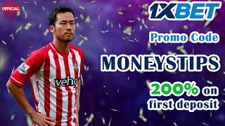 Promo code 1xBet 2024 | Japan | Japan | Sign up and get 200% on your first deposit.