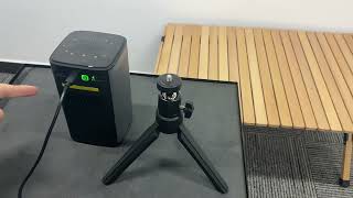 How to install and fix the desktop stand of BYINTEK UFO P70?